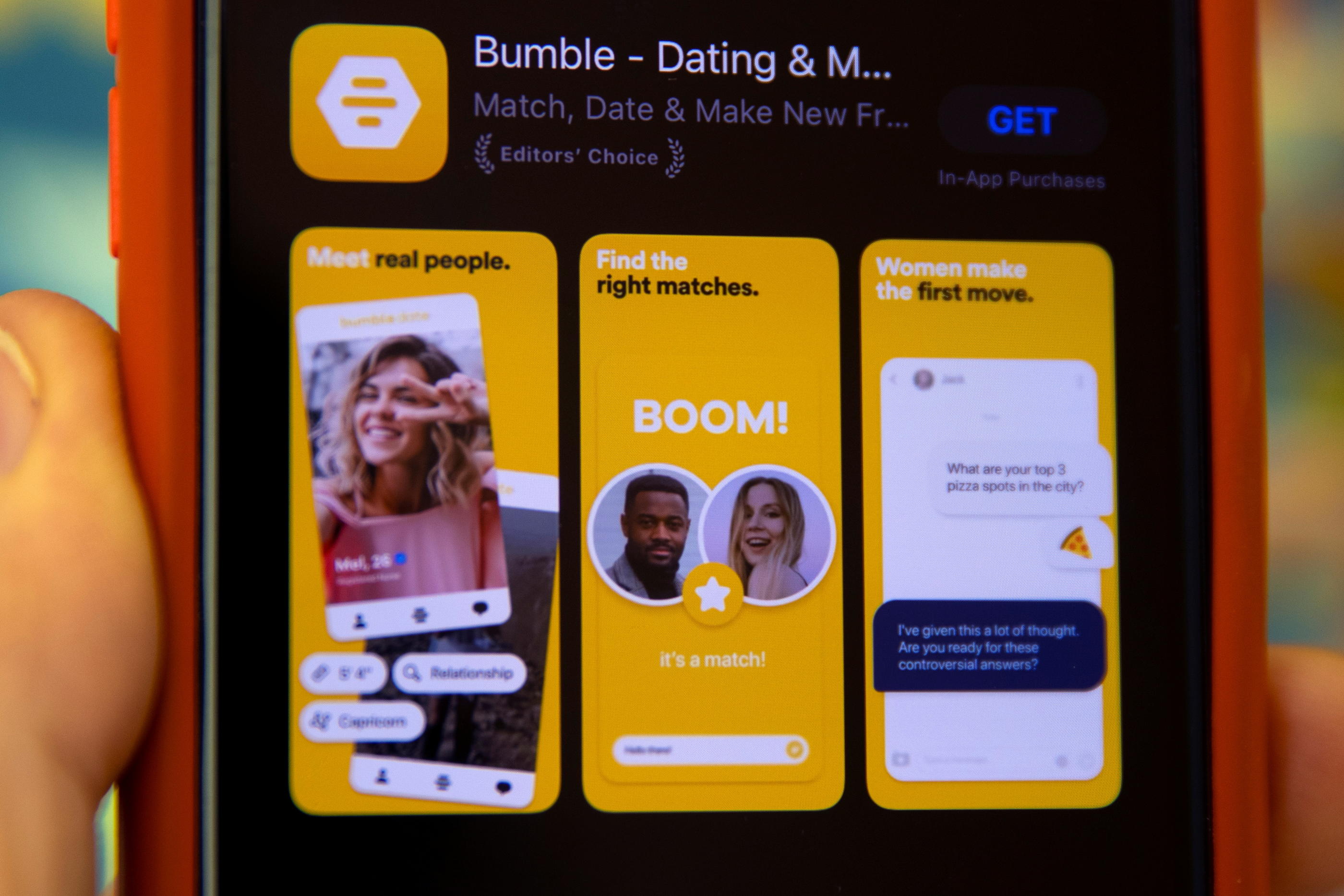 Capture de Bumble