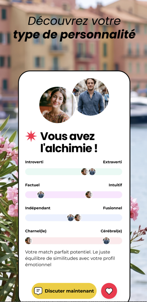 Écran de gestion des Likes reçus