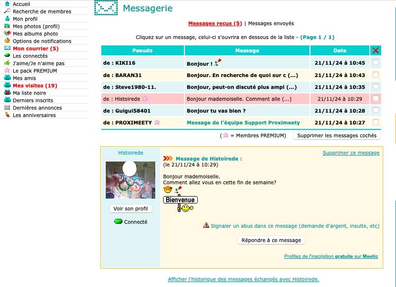 Résultats de recherche multicritères