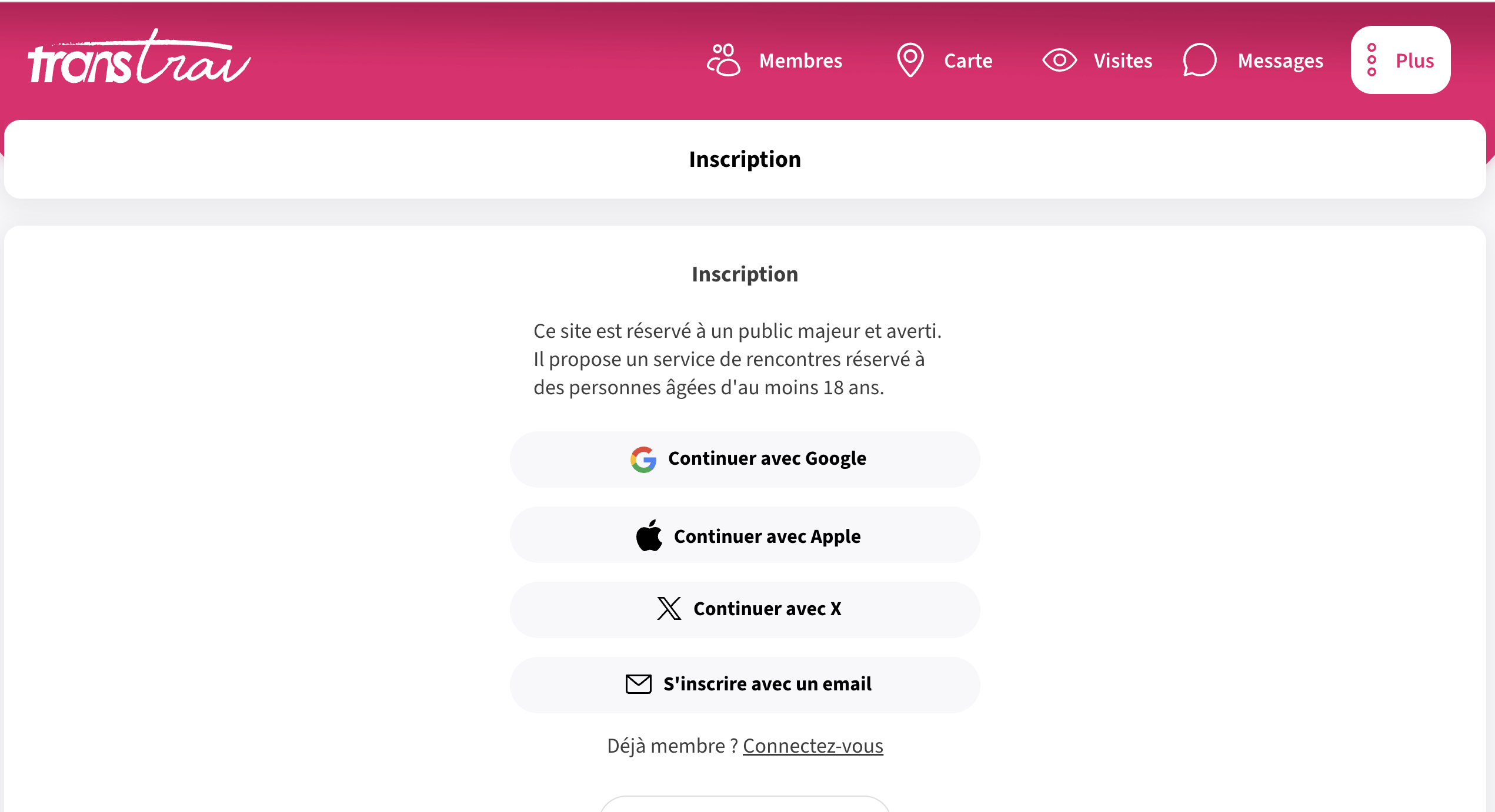 Options de confidentialité et de sécurité du compte