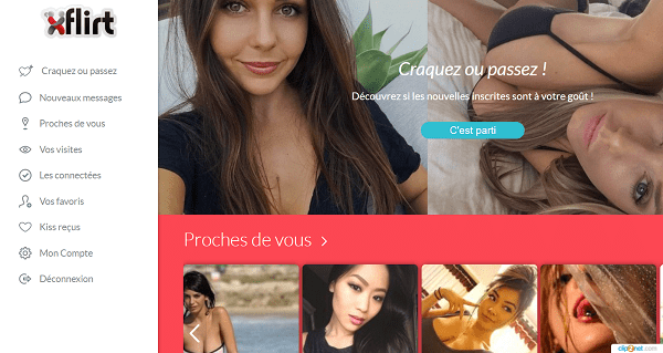 Interface d'achat de crédits